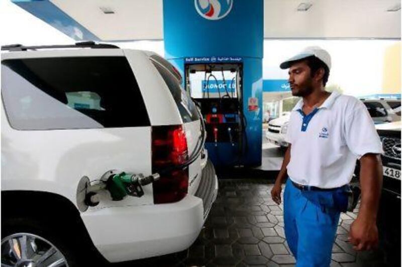 Self-service pumps were first introduced at Adnoc petrol stations three years ago.