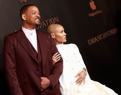 US actor Will Smith and Jada Pinkett Smith have been separated since 2016. AFP