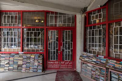 Shah Muhammad Rais's bookstore in central Kabul. Stefanie Glinski / The National