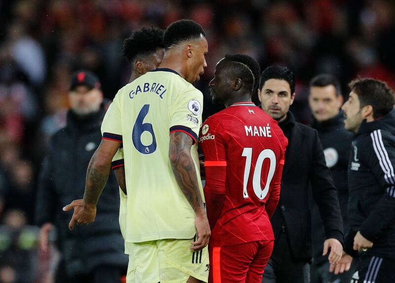 Gabriel – 4. The Brazilian’s positioning and body shape were suspect before the opening goal. He was frequently unsure of what was going on around him as Liverpool piled on the pressure in the second half. Reuters