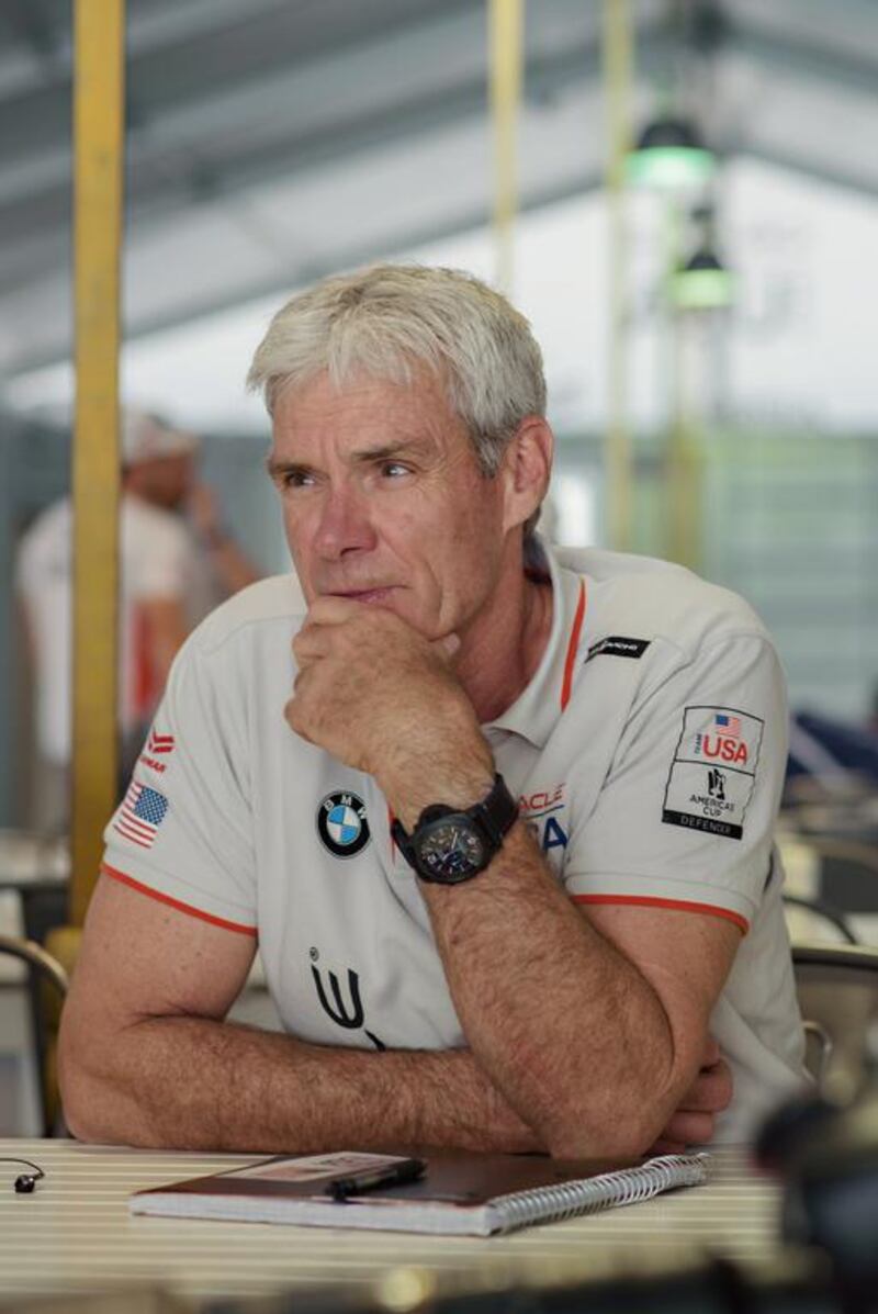 Grant Simmer, chief operating officer of Oracle Team USA, has participated in every America’s Cup race since 1983, and says it’s just as much a technology contest, as it is a sporting contest. Courtesy of Panerai
