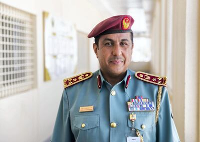 SHARJAH, UNITED ARAB EMIRATES. OCTOBER 2019. 
Brig Ahmad Shuhail, director general  of Sharjah punitive facilities.

Three female inmates at Sharjah prison will be released within days. Their flights back home have been arranged. (Photo: Reem Mohammed/The National)

Reporter:
Section: