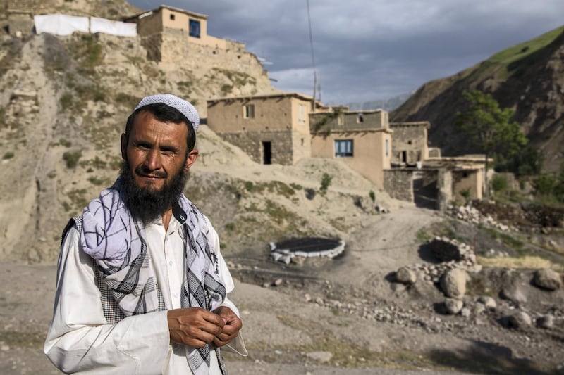 Khair Mohammed, 48, in Arashakh Poen village, Takhar province.
