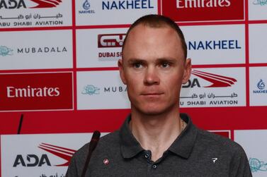 Chris Froome has been out of action since sustaining severe injuries at the Criterium du Dauphine last June. Courtesy Abu Dhabi Sports Council