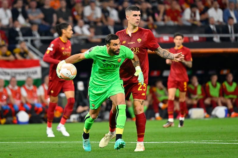 ROMA RATINGS: Rui Patricio - 6. The woodwork came to his rescue after he was well beaten by Raktic’s effort from range on the stroke of half-time. Kept Roma in the game with a last-minute save to deny Suso. AP 