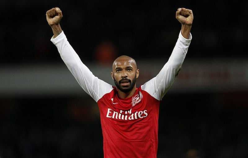 Thierry Henry retired on Tuesday from football after a decorated 20-year career in the sport. Eddie Keogh / Reuters