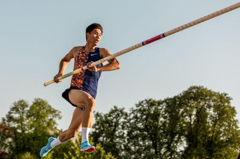 Philippines pole-vault champion EJ Obeina will take part in the ‘FINEst Pole Vaulter in the World’  live virtual event on August 17. Handout photo