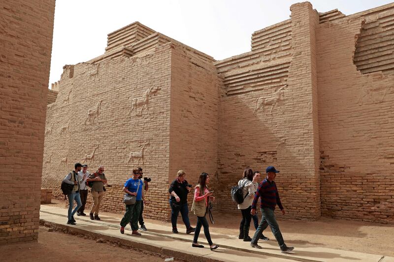 Many western governments advise their citizens not to travel to Iraq given the danger of kidnapping and insurgent bomb attacks. Foreigners are not deterred, choosing to visit the city of Babylon to see its 4,000 years of history.