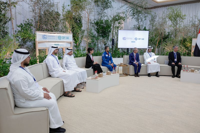 The UAE Space Agency has played a key role at Cop28, with the Space Pavilion established under the slogan ‘Space for Sustainability’