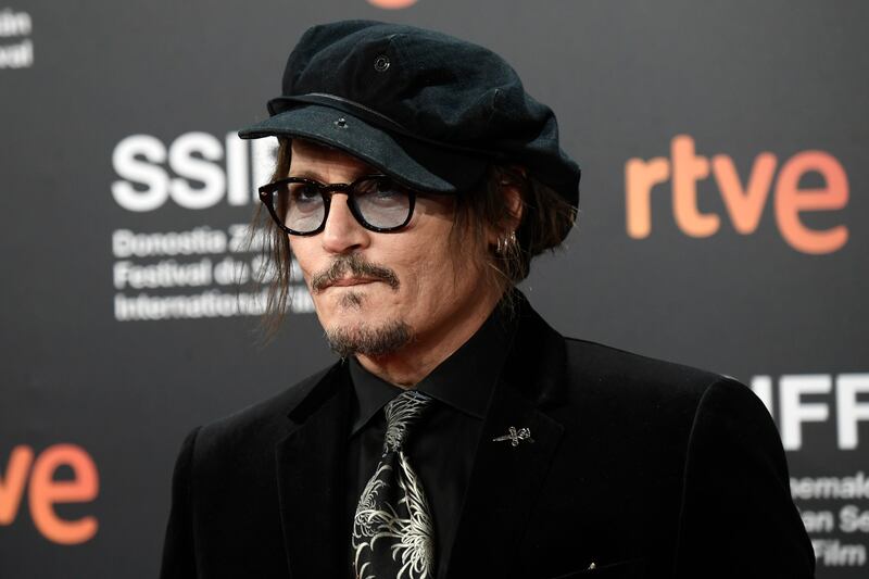 Depp attends the 'La Hija / The Daughter' premiere during last year's 69th San Sebastian Film Festival in San Sebastian, Spain. Getty Images