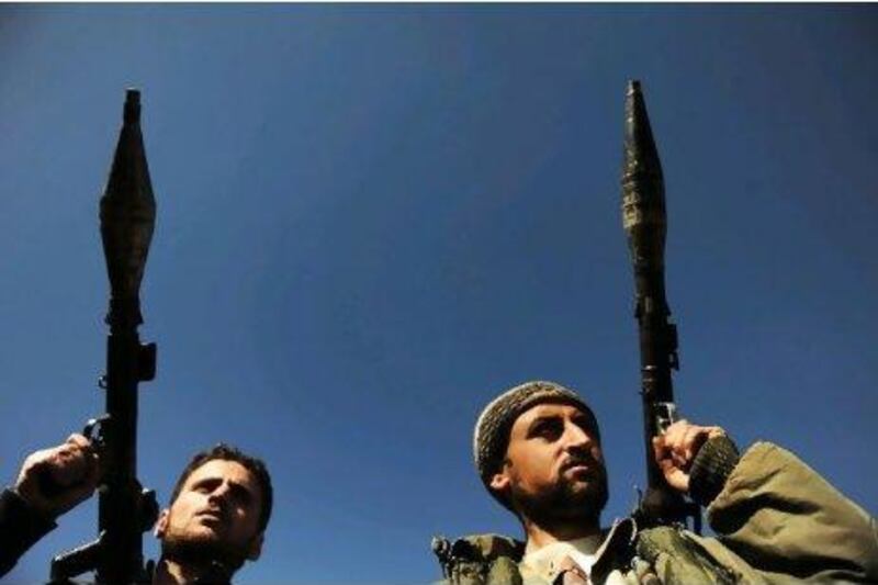 Rocket-propelled grenades and AK-47 assault rifles have been crossing the Lebanese-Syrian border to the Free Syrian Army.