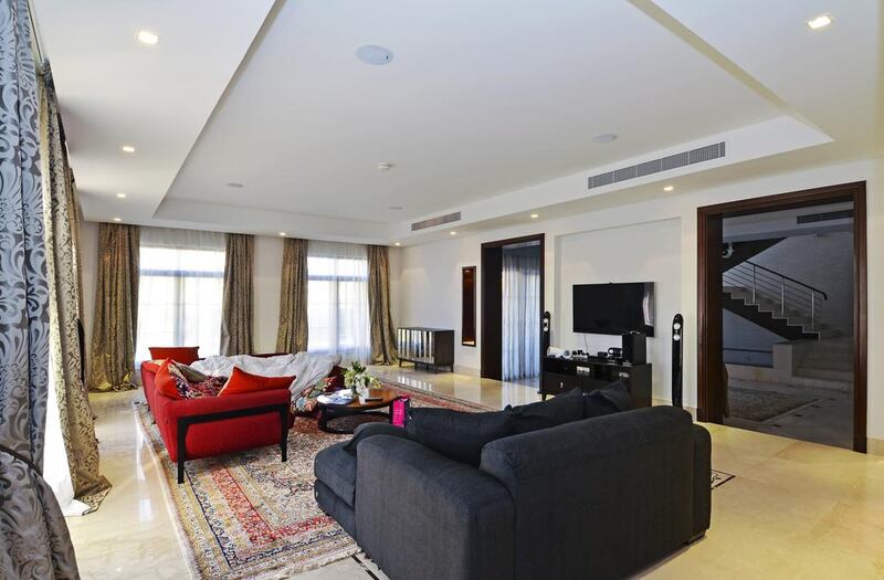 At the start of 2011, villas similar to this Jumeirah Islands's Mansions property were going for between Dh6.4 million and Dh6.5m. Courtesy Better Homes