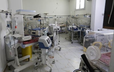 Damage to hospital equipment has hit standards of care hard in Syria. Reuters