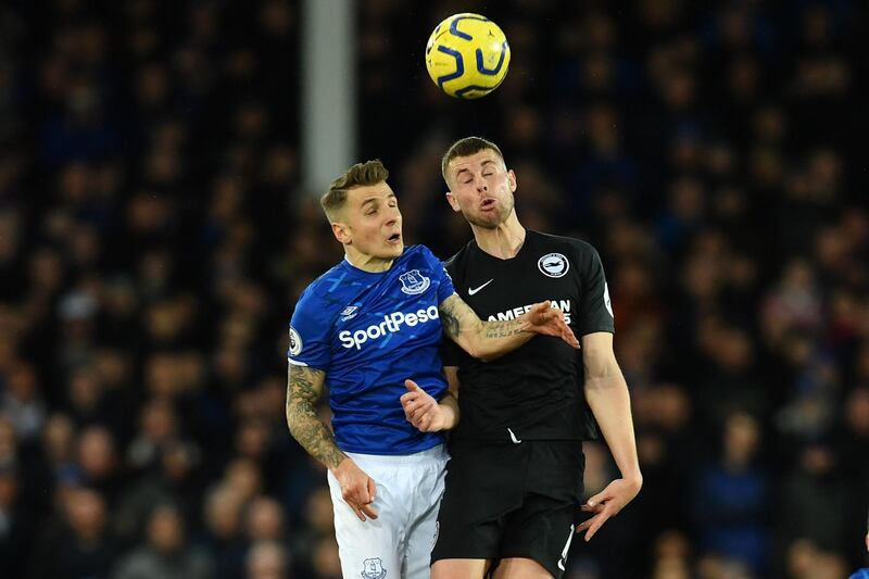 Left-back: Lucas Digne (Everton) – Helped Everton get back on winning ways after a disastrous derby as they shut out Brighton, while Richarlison scored. AFP