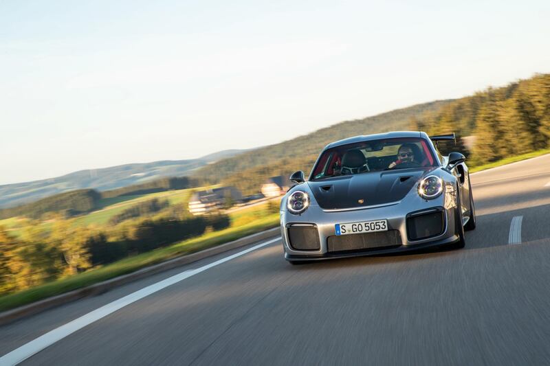 It has 700hp and 750Nm of torque going to 21-inch rear wheels. Porsche