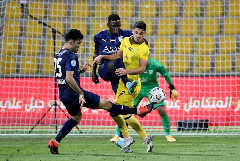 Al Wasl dominated the match against Fujairah.