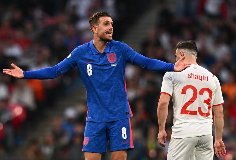 Jordan Henderson 6 - Failed to get a grip of the midfield in a first half that Switzerland dominated. Better second 45 from the Liverpool captain, more like him in terms of his energy and drive. Action Images