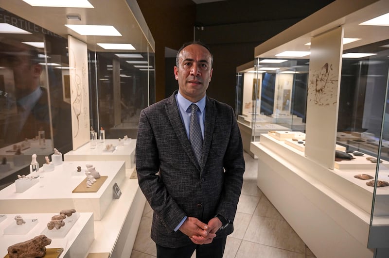 The head of Sanliurfa Culture and Tourism Directorate, Aydin Aslan.