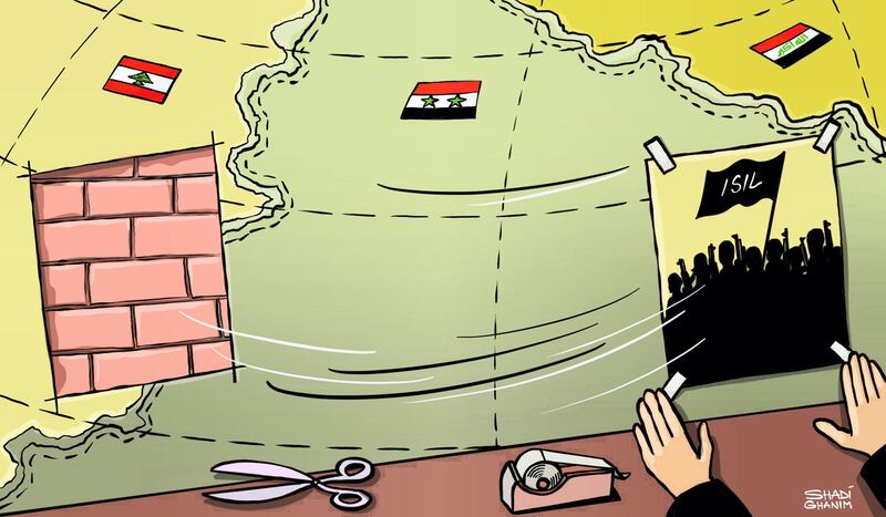 Editorial cartoon by Shadi Ghanim for September 1, 2017