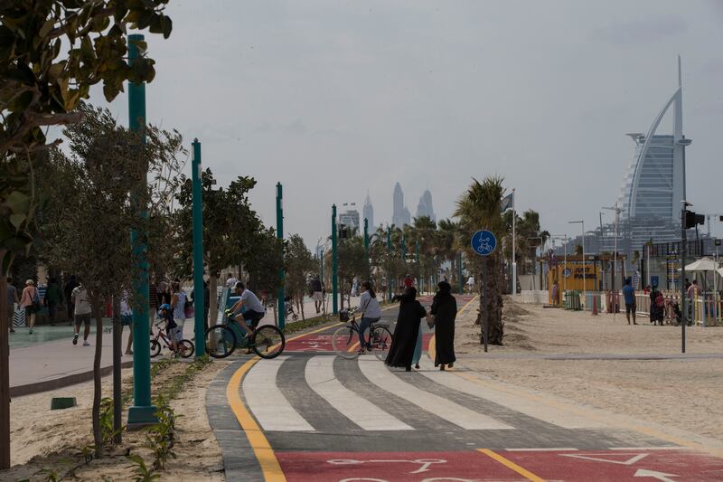 Dubai's Kite Beach. Ruel Pableo for The National
