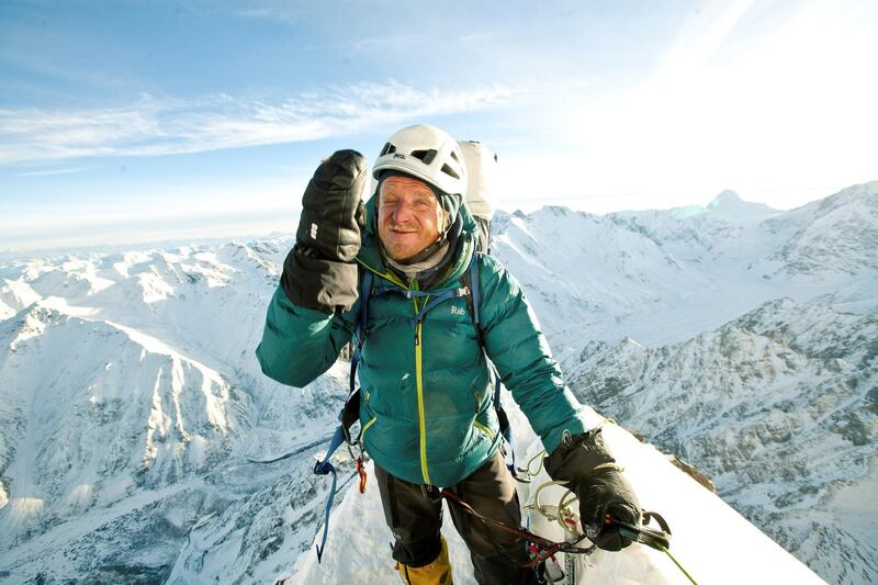 Polish climber Tomasz Mackiewicz during his trip on Nanga Parbat mountain in Pakistan January 2014. Picture taken January 2014. Forum/Michal Obrycki via REUTERS ATTENTION EDITORS - THIS IMAGE WAS PROVIDED BY A THIRD PARTY. POLAND OUT. NO COMMERCIAL OR EDITORIAL SALES IN POLAND. NO RESALES. NO ARCHIVE