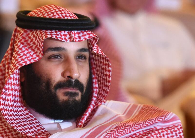 Saudi Crown Prince Mohammed bin Salman attends the Future Investment Initiative (FII) conference in Riyadh, on October 24, 2017.
The Crown Prince pledged a "moderate, open" Saudi Arabia, breaking with ultra-conservative clerics in favour of an image catering to foreign investors and Saudi youth.  "We are returning to what we were before -- a country of moderate Islam that is open to all religions and to the world," he said at the economic forum in Riyadh.
 / AFP PHOTO / FAYEZ NURELDINE