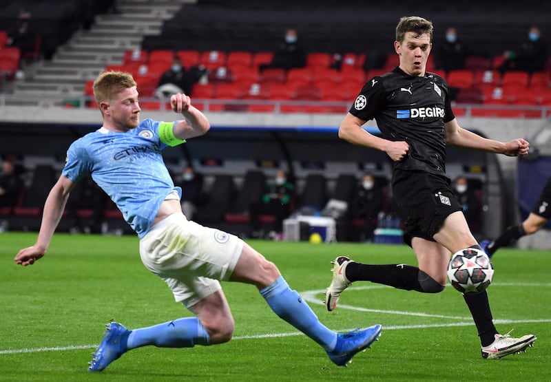 Matthias Ginter, 5 - Despite being pulled out of position for Gundogan’s goal, Ginter was probably the shining light of his team’s defensive unit. EPA