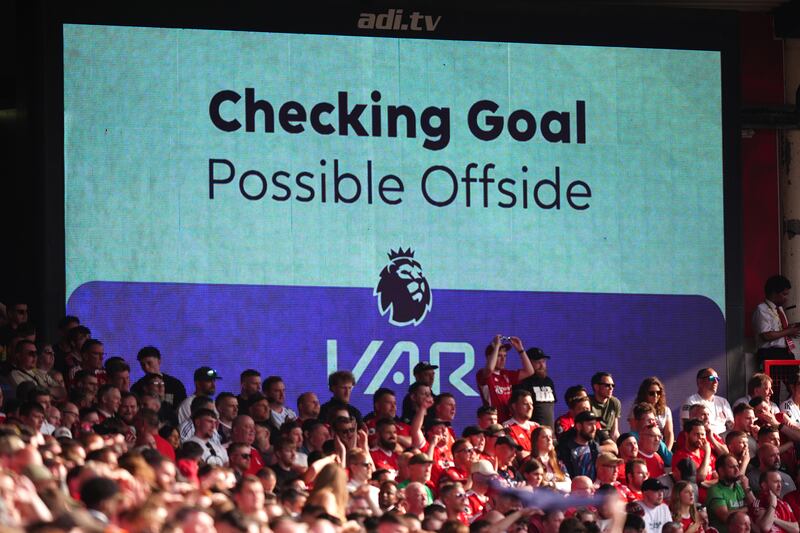 VAR can improve its relationship with supporters by showing reviews and also allowing communication between officials to be heard. Getty