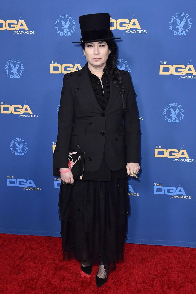 Amy Sherman-Palladino arrives for the 72nd Annual Directors Guild of America Awards in Los Angeles on January 25, 2020. AFP