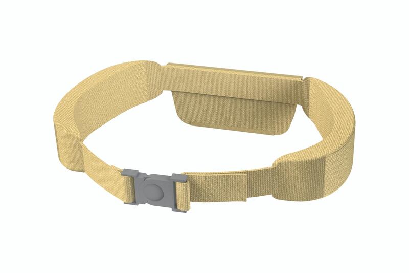 The Fallsafe airbag belt prevents injuries among the elderly who are at risk of falling