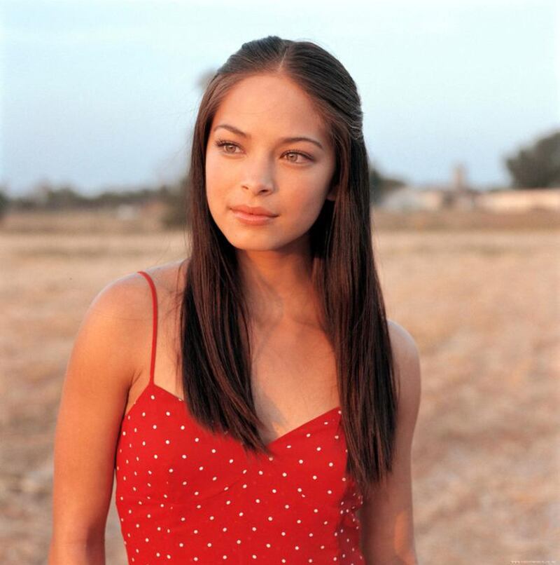 Kristin Kreuk as Lana Lang in Smallville, which ran from 2001 to 2011. Courtesy Robbins Productions