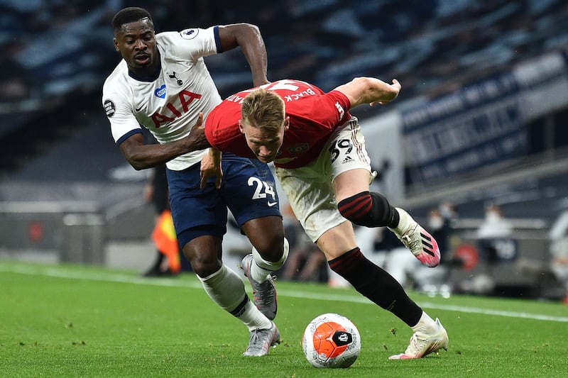 Scott McTominay - 7: Chosen ahead of Paul Pogba and more than justified it. Never flustered and one of those players that always plays with his head up. AFP