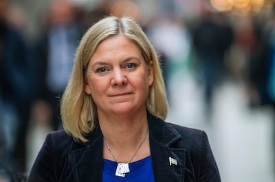 Magdalena Andersson is poised to become Sweden's first female prime minister. AFP 