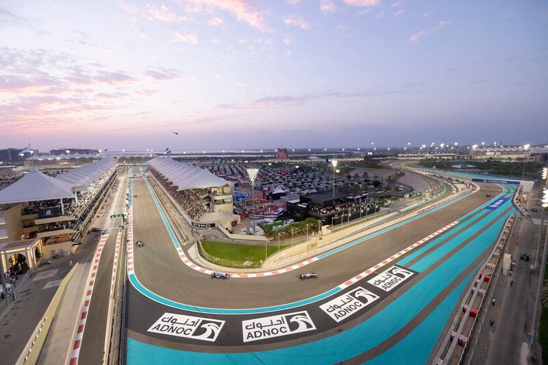 The Formula 1 Etihad Airways Abu Dhabi Grand Prix. Photo: Ryan Carter / UAE Presidential Court