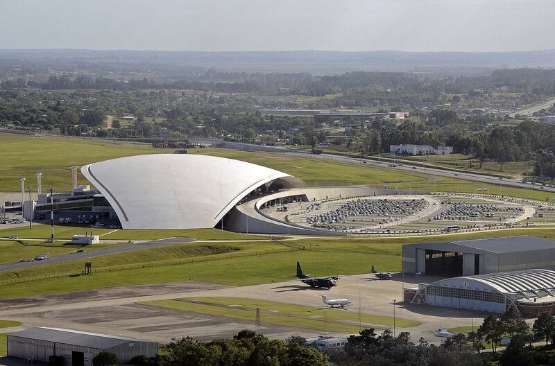 The Carrasco International Airport in Montevideo, Uruguay, is also a design of his. AFP