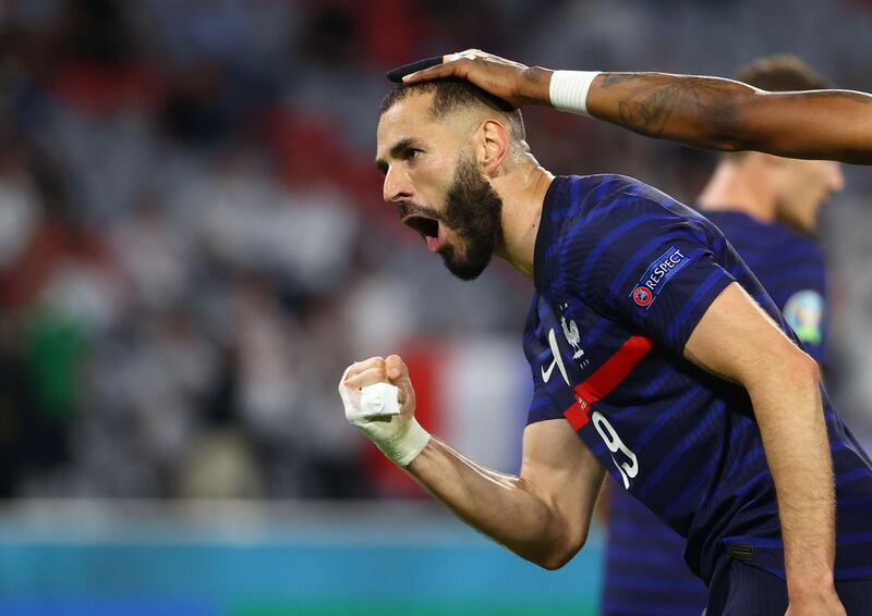Karim Benzema 7 - Neat interchanges with Mbappe from the veteran striker who dominated the build up before the tournament with his return to the national side. Super ball forward to Mbappe after 55 and again after 77 – knowing the younger man had the legs and speed Benzema wouldn’t. Tapped a late Mbappe ball into the net, but while the players celebrated, France’s ‘second’ was offside. Reuters