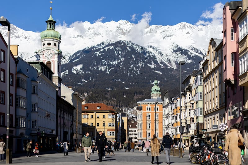 19. Innsbruck in Austria, where residents work 1,611 hours per year. Getty Images
