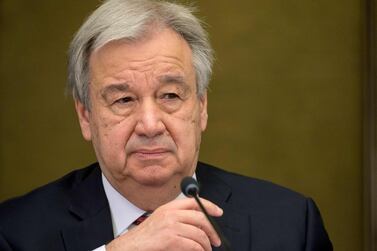 UN Secretary General Antonio Guterres said he was 'shocked' by the continued bombardments by Israeli forces. AFP