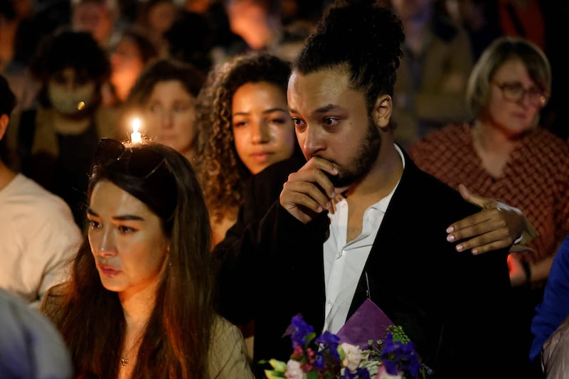 On Friday, hundreds of people gathered for a candlelit vigil organised in Pegler Square, Kidbrooke, in Sabina's memory. AFP