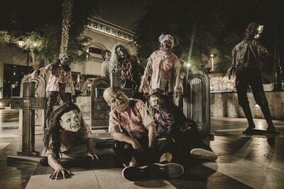 Warehouse is celebrating Halloween with a special "haunted village". Photo: Warehouse