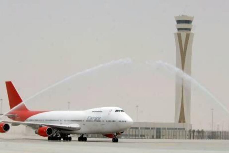 Dubai World Central's passenger terminal will initially be able to handle 7 million passengers a year. It is expected to ultimately take over operations from the city's main airport, Dubai International.