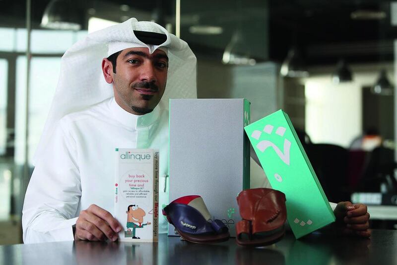 Mohammed Kazim, pictured at his office in Dubai, mixes business with a social conscience. Pawan Singh / The National