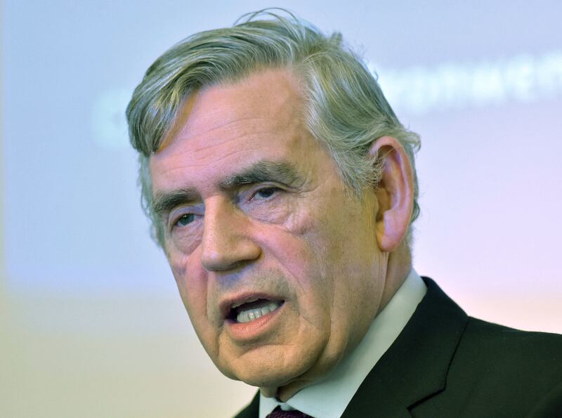 Former prime minister Gordon Brown has called on countries to support the creation of a special tribunal to punish Vladimir Putin for crimes of aggression against Ukraine. PA