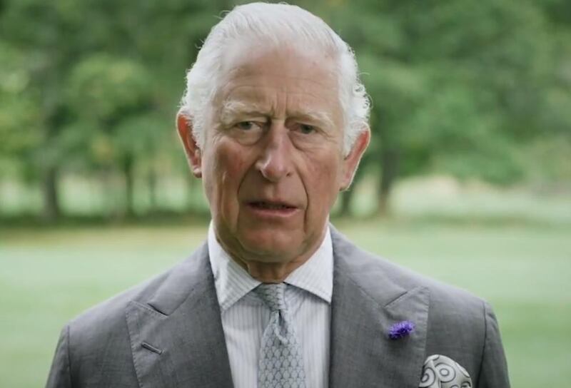 Prince Charles makes the opening address at the start of Climate Week. Screen Grab/Facebook