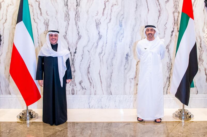 Sheikh Abdullah bin Zayed, Minister of Foreign Affairs and International Cooperation, and Foreign Minister of Kuwait Dr. Ahmed Nasser Al-Mohammed Al-Jaber Al-Sabah have reviewed the longstanding fraternal relations between the two nations. Wam