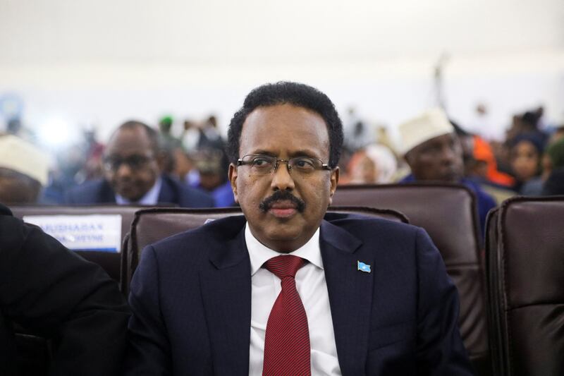 Mohamed Abdullahi Mohamed, the incumbent President and a candidate for the 2022 elections. Reuters