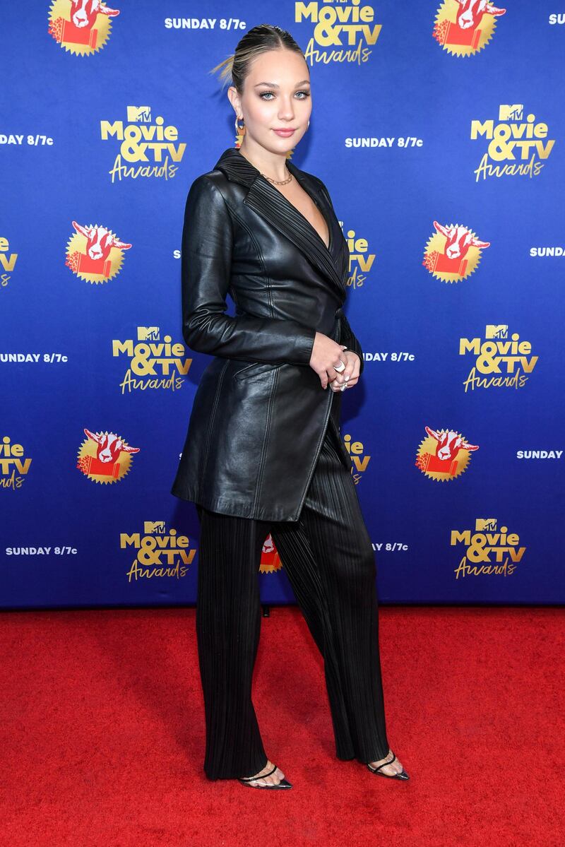 UNSPECIFIED - DECEMBER 6: In this image released on December 6, Maddie Ziegler attends the 2020 MTV Movie & TV Awards: Greatest Of All Time broadcast on December 6, 2020. (Photo by Kevin Mazur/2020 MTV Movie & TV Awards/Getty Images for MTV Communications) (Photo by Kevin Mazur/2020 MTV Movie & TV Awards/Getty Images)