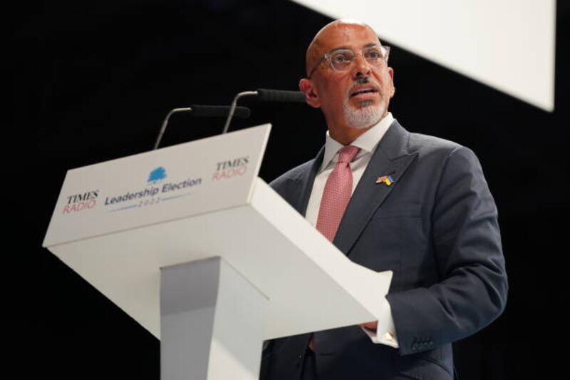 Chancellor Nadhim Zahawi said the government is not paralysed by the Conservative Party leadership contest and is focused on preparing options for whichever candidate comes out on top. PA