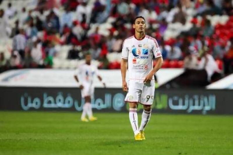 Ricardo Oliveira has been a bright spot for Al Jazira since the club’s 2011 banner season. Lee Hoagland / The National