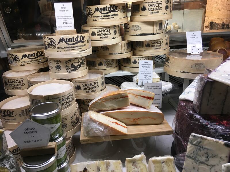 A traditional cheese shop on Rue du Faubourg-Saint-Denis. Photo: John Brunton